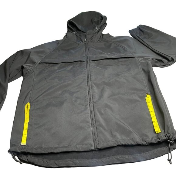Endurance XL Black Softshell Winter Jacket W/ Hood Gorpcore Utility SNOWBOARDING - Picture 8 of 16